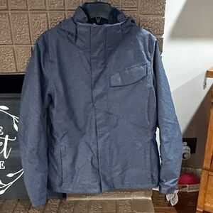 The North Face Women's Navy Blue 3 in I Coat